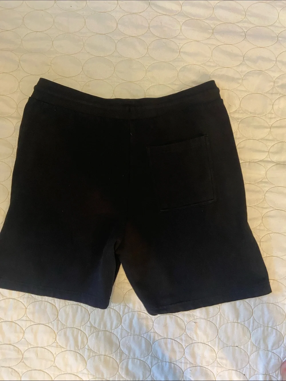 Starlight Men's Black Graphic Athletic Shorts